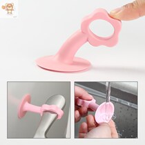 Rubber mat anti-bump suction cup push-pull home Anti-touch house door Anti-bumper handlebar sleeve Open door buffer Collision Protection Door Sticker