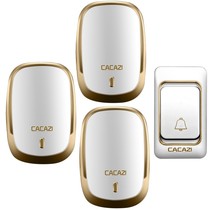 K01 Wireless Home Plug-in Doorbell Remote remote Villa Doorbell A Tug Three Seniors Music Caller
