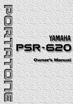 Customized Yamaha PSR 620 electronic piano Chinese instructions