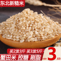 Brown rice 2020 new rice 1kg of whole grains rice coarse grain germinated bad brown rice fitness fat reduction pregnant women low fat