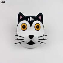 Halloween monster OS dress up props funny mask black cat head mask home decoration ornaments