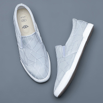 2022 new spring summer breathable mens shoes Shoes Cloth Shoes Sloth a foot pedal Old Beijing Bushoe Mens casual shoes