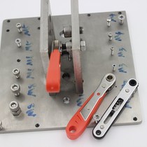 Ratchet screw batch set elbow ultra-short thin screwdriver model tool narrow cross flower type batch head set 18