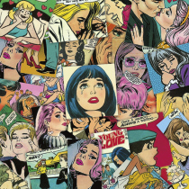 Steam Wave Beauty Style Comeback Poppwind Hand Ledger Sticker Waterproof Without Glue Decorate Mobile Phone Shell Ipad Computer Sticker