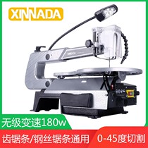 Desktop Jigsaw Electric DIY Wire Saw Wood Cutting Machine Saw 16-inch Wire Saw Machine Speed Regulation Wire Saw Carving