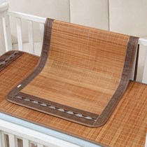 Baby kindergarten bamboo mat 55x100cm50x150 summer ice silk bed 60 70x160 baby mat