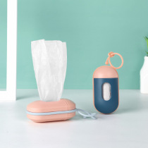 Dog poop bag thickened poop bag out shoveling poop walking dog garbage bag Teddy poop bag portable toilet poo