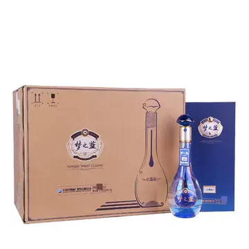 【未開封】夢之藍 水晶版 550ml 40.8% 中国酒 白酒 洋河 箱あり Amazon.co.jp: 夢之藍 水晶 52度 550ml □洋河大曲のハイグレードな10