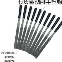 Coarse tooth file plastic file steel file set flat semicircular triangular cylindrical square file small file metal grinding