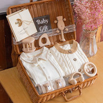 Newborn baby clothes newborn baby meet gift full moon gift boys and girls baby year gift box set high-end