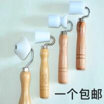Wallpaper wallpaper Wall cloth wall cloth construction tools POM press edge seam roller flat Yin and Yang fillet press wheel