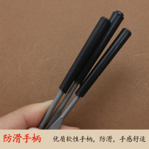 Shijin file triangle Bodhi shovel triangle small steel file triangle set file flat flat round file set File