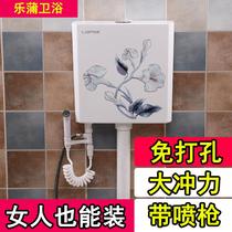 Kabe water tank household toilet toilet squatting toilet energy-saving toilet flush tank squatting toilet water tank