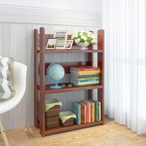 Simple modern desktop bookshelf Floor-to-ceiling simple childrens bookshelf Bookcase desk Student desk Small bookshelf