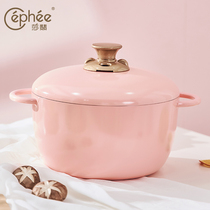 Swiss Cephee Ceramics Macaron Stockpot Domestic non-stick cookers Induction Cookers Double-ear saucepan saucepan saucepan saucepan