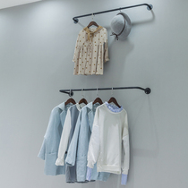 Cool clothes rack fixed wall dormitory bunk hanger artifact Wall vertical clothes rack clothes rack clothes rack clothes rack