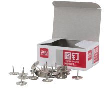 5 boxes of 500 pieces of power 0020 pushpins stainless metal I-stud nickel plated figure Ding round head wall nail nail decorative nail wooden nail silver press Pin Pin Pin Pin Pin decoration Picture Wall
