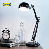 IKEA IKEA FORSA Work Light Black Table Lamp Classic Retro Adjustable writing light