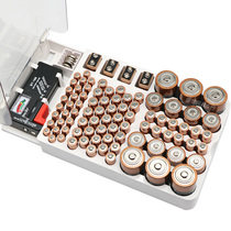 For loading 1 hao 2 hao 5 hao 7 9V button battery storage box multi-function universal five battery storage