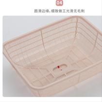 Dust cover food large table household rice table household rice table cover rectangular cover plastic food table