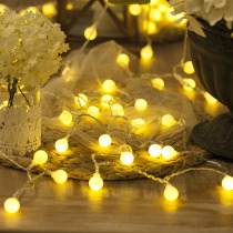 Led small colored lights flashing lights Full Star Star Lanterns Bedroom Hostel Arrangement Decoration Camping Coursing Atmosphere Light Bulb