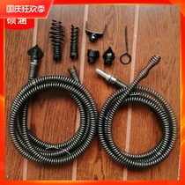 Hand electric drill dreamer spring 12mm toilet floor drain pipe dredge cleaning spring household