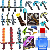 My world toy model can launch enchanted magic bow and arrow game character weapon sword draft three-in-one equipment