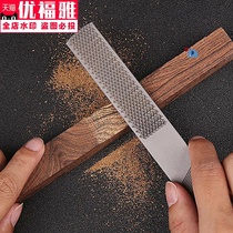  High quality 8 inch four-in-one steel wood file semicircular flat woodworking fitter one-in-one file multi-function file
