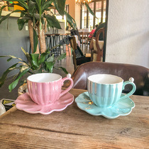 Chaozhou Creative Minima Pearl with disc Ceramic Coffee Cup Light Lavish Business Office Tea Mark Cup Gift Mug