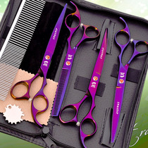 Pet beauty scissors professional dog hair scissors dog scissors dog hair repair set Teddy hairdressing supplies