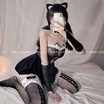 Sex lingerie sexy passion temptation cat rabbit girl maid dress cute uniform suit pajamas Cat Girl