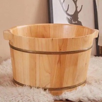 Large wooden barrel soaking feet Meridian Health foot bath children female small household wooden foot bath foot insulation small wooden barrel