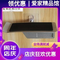 Shopping mall practical slipper rack display board Simple self-adhesive shoe store shoe bracket installation shelf