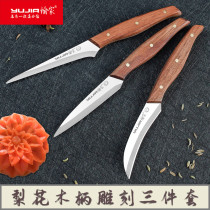 Kitchen carving knife Professional chef carving knife Food fruit platter carving knife Student entry carving set