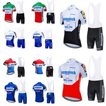 Ring Law Fleet Edition New short sleeves Quick Step cycling Summer Mountain Bike Road Bike Braces for men and women