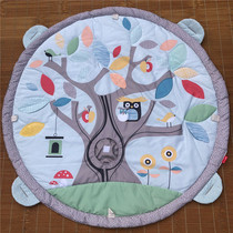 Clearance American S brand tail single Green forest owl game blanket Baby crawling mat Floor mat Picnic mat
