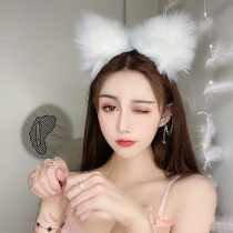 Live room props funny vibrato anchors keep people cute cat ears headband anchors perform new and strange props