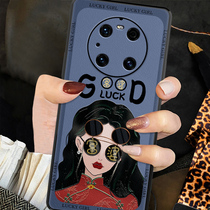 luck rich woman for Huawei mate40pro mobile phone case new p50 retro mate30 dirty p40pro ten protective cover pro women 40e Chinese style