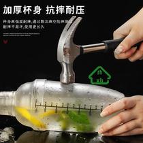  Shaker pot supplies Special belt 700ml hand-cranked milk tea shop tools and equipment Bartending shaker cup set engraving