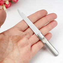 Nail file grinding strip large stainless steel manicure file gray nail thick nail toenail special rubbing and grinding device
