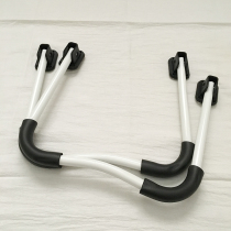 Folding table foot bed lazy table legs simple folding small table thickened table bracket accessories table tripod