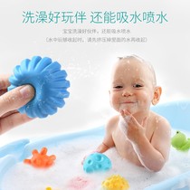 Hand catch ball baby toy touch ball touch baby massage sense touch soft glue training puzzle Manhattan