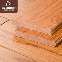 White Oak pure solid wood flooring imported log home decoration bedroom environmentally friendly wear-resistant cold color wood floor factory direct sales