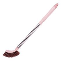 Long handle stainless steel rod toilet toilet brush no dead corner toilet cleaning brush squatting toilet cleaning brush toilet brush