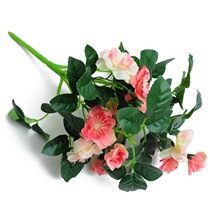 Single fake flower simulation bouquet plastic flower small bouquet wedding decoration flower arrangement silk flower cloth flower