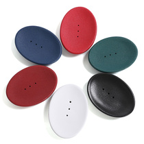 Koi six-color ceramic soap box drain soap rack No Water household toilet soap tray small soap tray