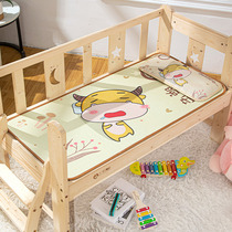 Crib mat for kindergarten nap special cool mat for Children Baby rattan mat Ice Silk breathable summer double-sided mat