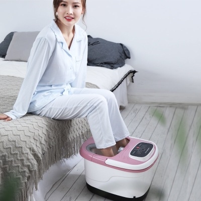  Longxinte fumigation foot bath Electric massage foot massager Foot wash basin Heating foot bath bucket Constant temperature foot bath Deep pass
