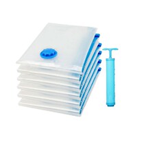 Solid color transparent vacuum compression bag quilt shoe storage bag small extra large electric pump suction bag sealed bag