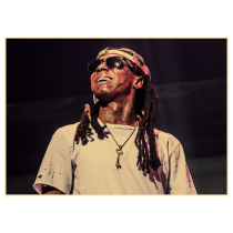 Lear Wayne LilWayne poster decoration mural retro hanging painting a2b36a03